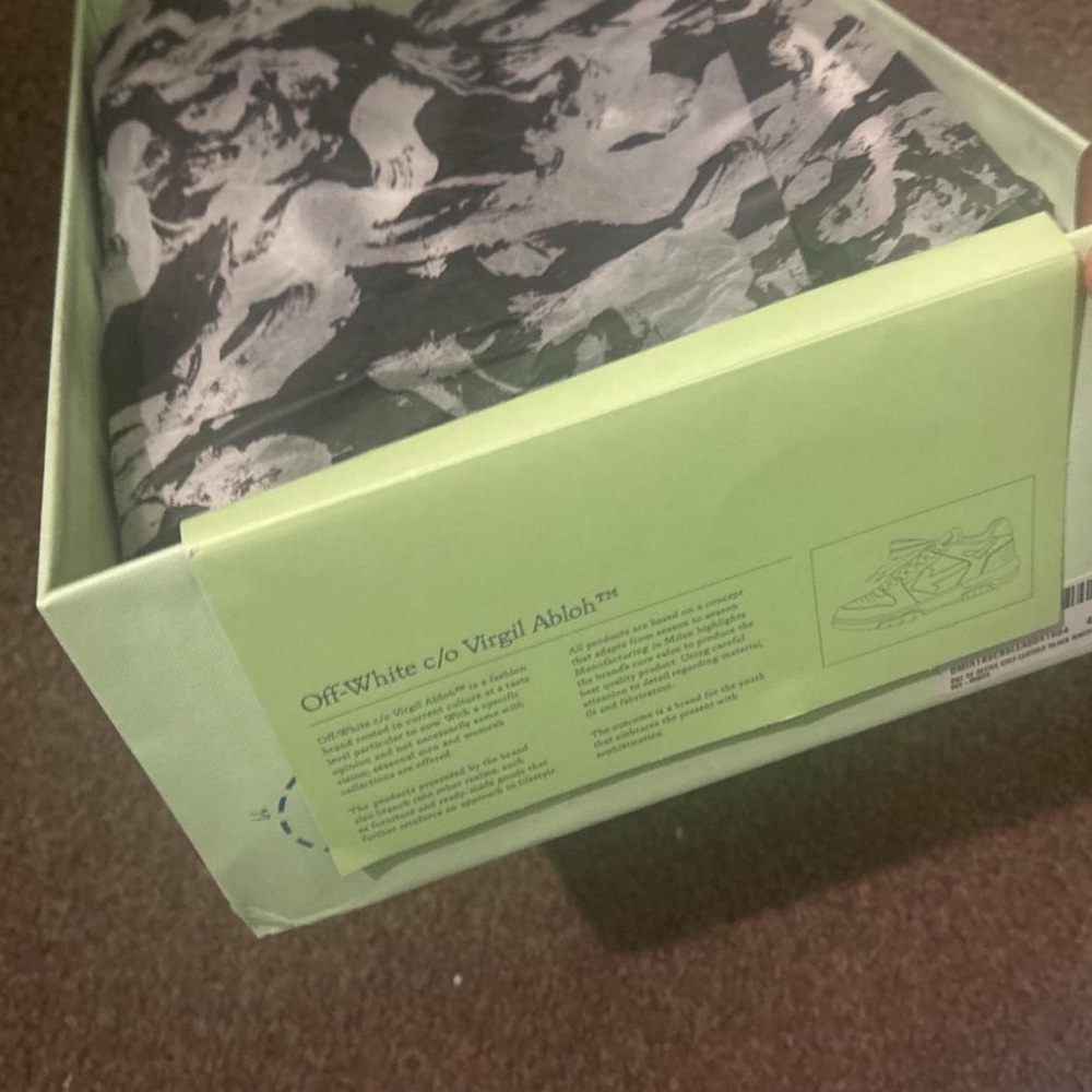 Off white out of office sneakers